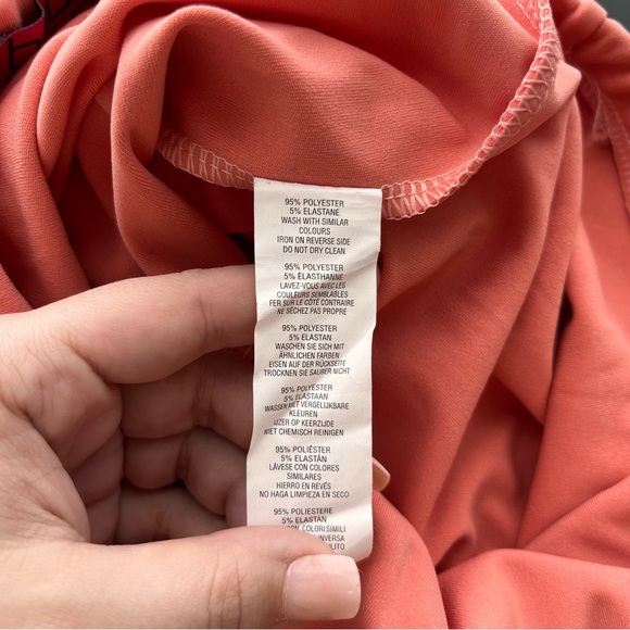 Boohoo Coral Bodycon Skirt NWT - Picture 8 of 10